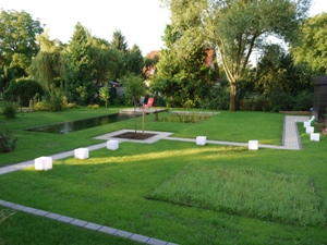 grüner Garten