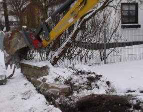 Abriss der Mauer